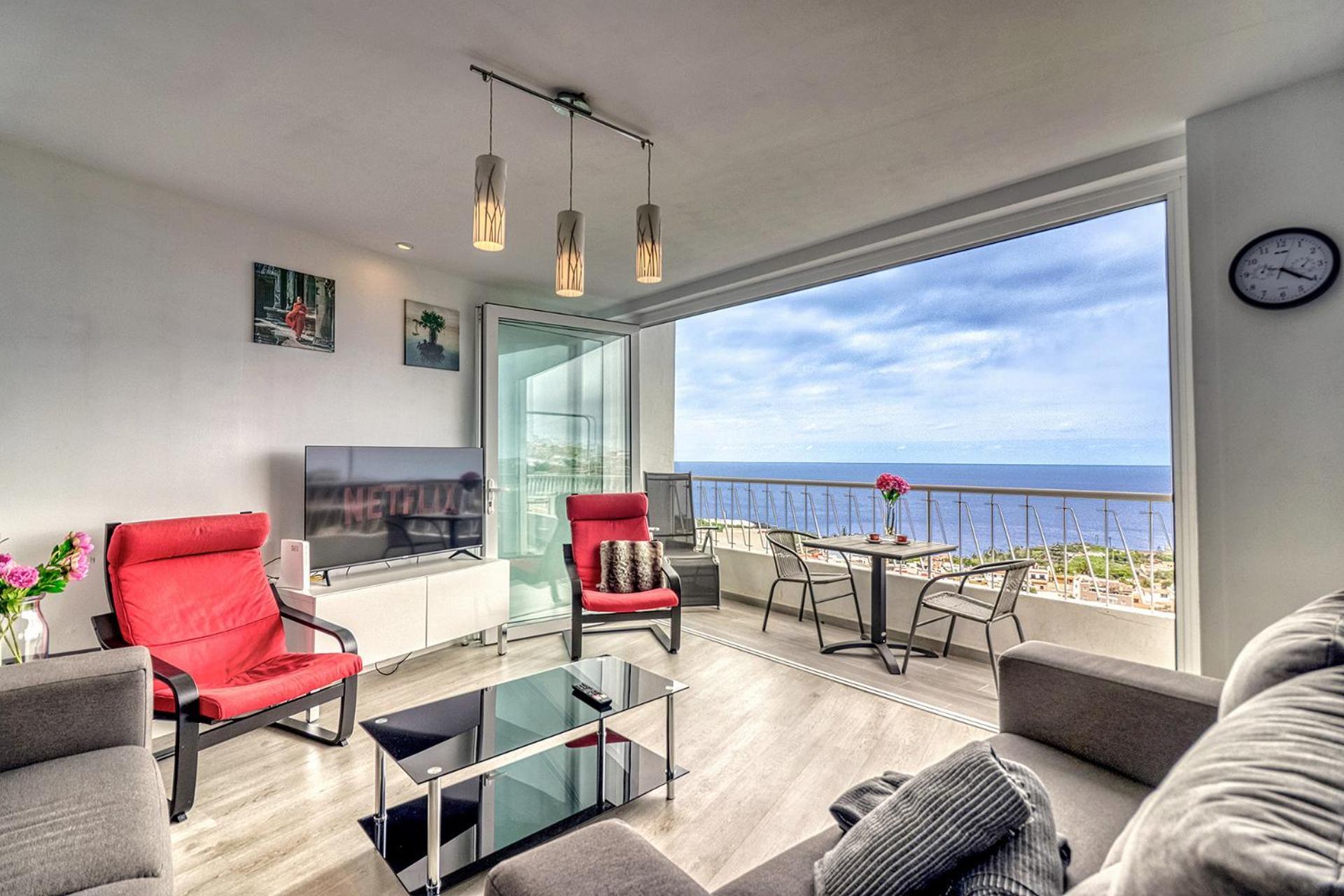 Central Modern Apartment With Private Parking & Ocean View & Coffee Corner Icod De Los Vinos Exteriör bild
